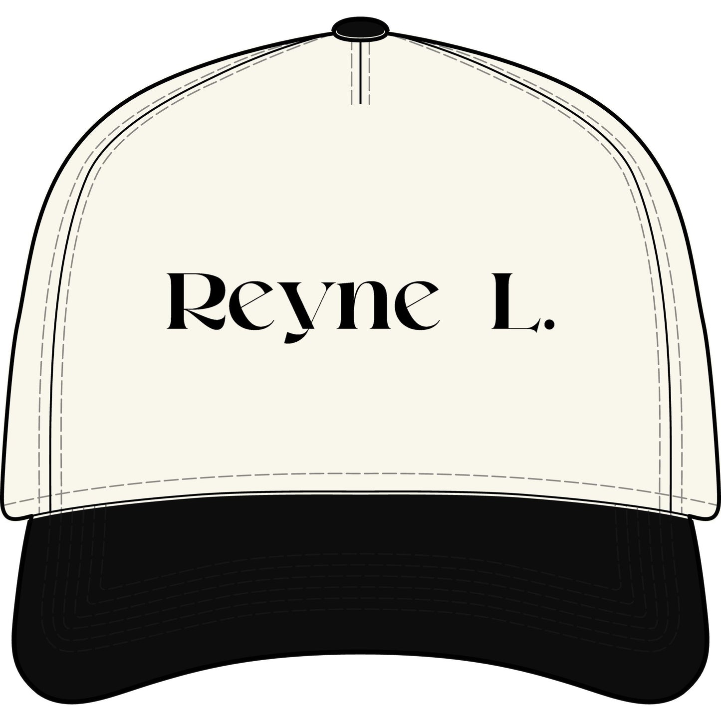 Reyne L. Baseball Cap – Inspirational Scripture Two-Tone Hat