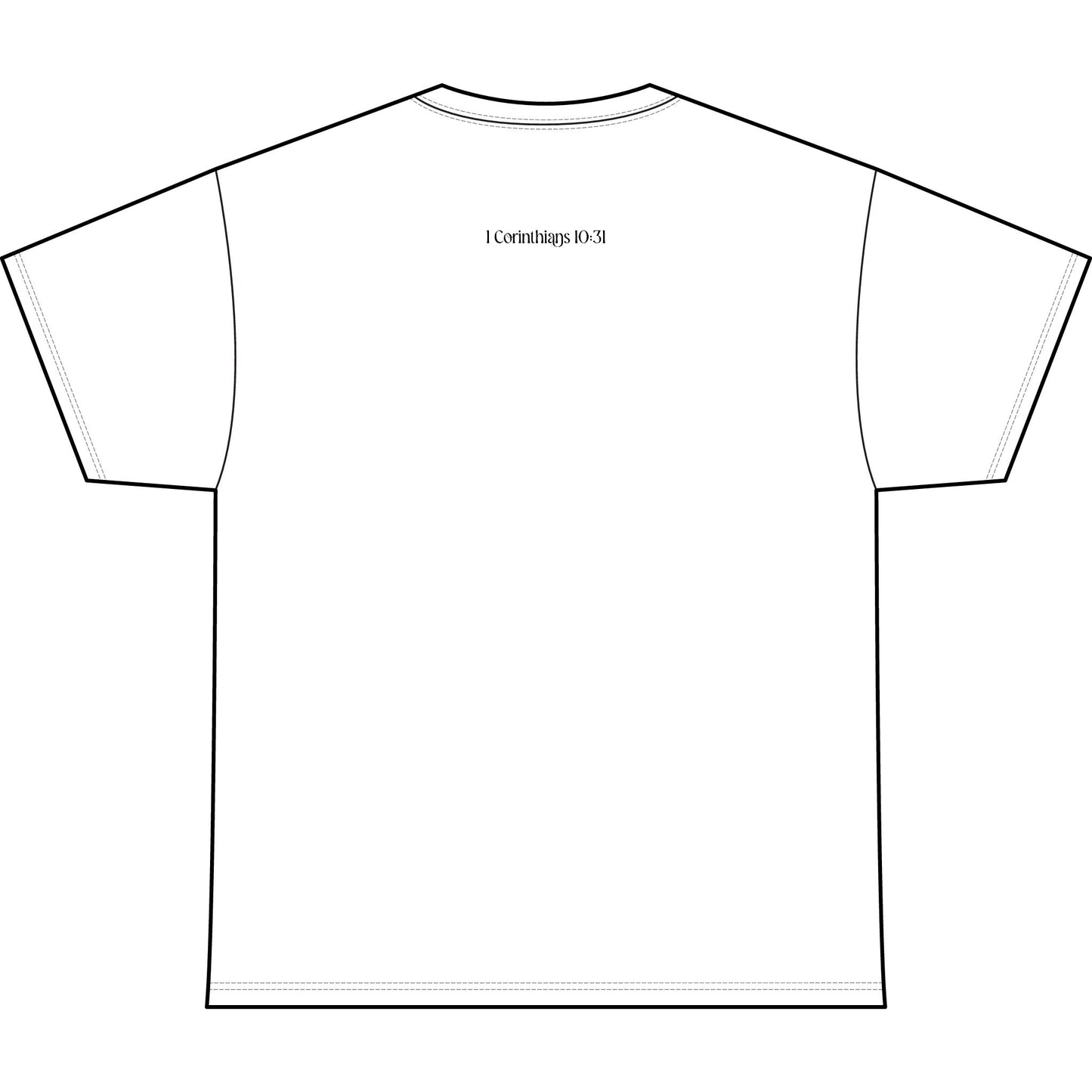 T-Shirt — "It’s Not About You." Minimalist Statement Tee